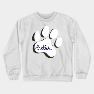 Butler Bulldogs Paw Print Crewneck Sweatshirt